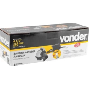 Esmerilhadeira Angular com Disco 4.1/2" Eav 650 220v - Vonder - Imagem 4