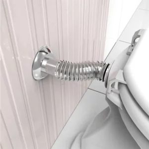 Tubo de Ligação Ajustável para Bacia Sanitária 26cm Cromado - Imagem 3