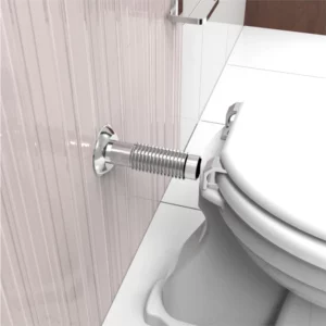 Tubo de Ligação Ajustável para Bacia Sanitária 26cm Cromado - Imagem 5