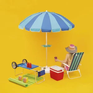 Carrinho de Praia - Mor - Imagem 5