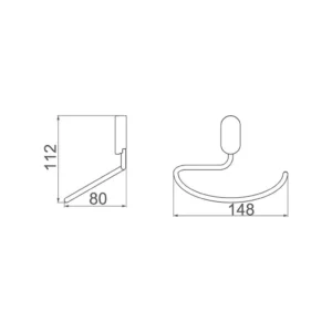 Kit de Acessórios P/banheiro Lorenzetti 2000 C32 - Imagem 6