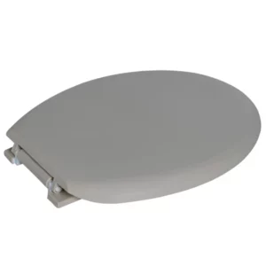 Assento Sanitário Oval Almofadado Bege - Imagem 3