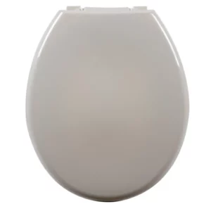 Assento Sanitário Oval Almofadado Bege - Imagem 4