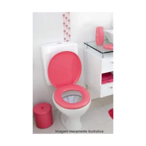 Assento Sanitário Almofadado Tpk, Astra, Goiaba - Imagem 3