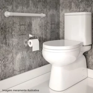 Barra de Apoio Plástica Branca 50cm