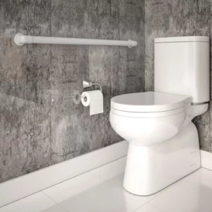 Barra de Apoio Plástica Branca 80cm - Imagem 5