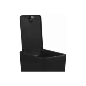 Lixeira com Tampa Click Astra Ltc1 Cz2-br 8 Litros Cinza/branca - Imagem 4