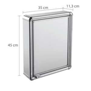 Armário de Plástico Brasília Plus 35 X 11,3 X 45cm