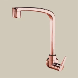Torneira para Cozinha de Parede Rose Gold 1168 F71 - Imagem 1