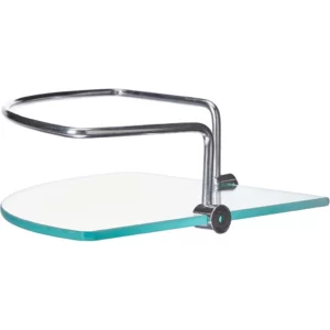 Prateleira de Vidro com Haste, Tamanho 20x20, Atlas. - Imagem 4