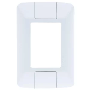 Placa 3 Postos 4 X 2 Tramontina Aria Branca - Tramontina - Imagem 1