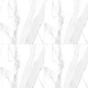 Porcelanato Polido Brilhante Retificado Calacatta Branco Marmorizado 72x72cm - Imagem 3