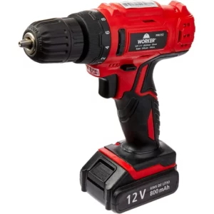 Parafusadeira e Furadeira a Bateria 1/32" com 52 Acessórios Bivolt Worker