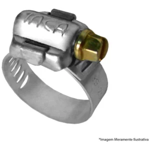 Abraçadeira R Sem Fim 09mm e 5/8x3/4" 100 Peças 16x19mm - Inca - Imagem 1