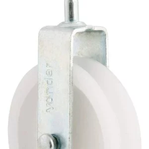 Roldana Plástica 6 Cm com Parafuso - Vonder