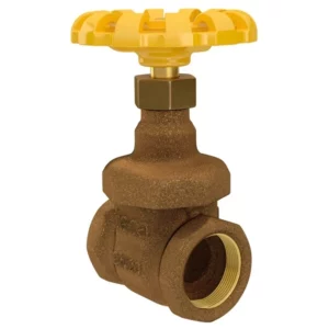 Registro de Gaveta 1'' Dourado e Amarelo - Imagem 1