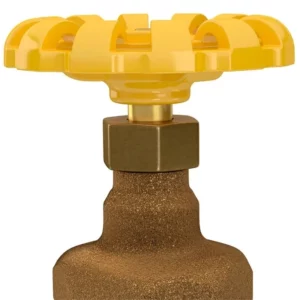 Registro de Gaveta 1'' Dourado e Amarelo - Imagem 2