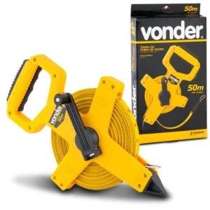 Trena de Fibra Longa, Caixa Aberta, com 50 M Vonder - Imagem 3