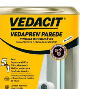 Pintura Impermeável Vedapren Parede 20kg Branco - Imagem 2