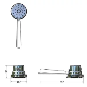Chuveiro Elétrico Tradição 6800w 220v Cromado - Imagem 5