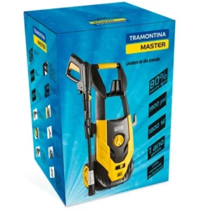 Lavadora de Alta Pressão 1800w 220v Amarela e Preta - Imagem 8