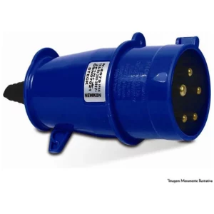 Plug Steck Industrial 3p+t 16a 220v Azul N-4079