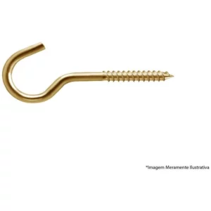 Gancho Bicromatizado 16x30 100 Peças