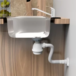 Sifão Universal Flexível com Copo Branco - Imagem 3