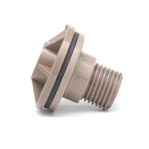 Adaptador Soldável com Flange Anel para Caixa D'água 20mm Marrom - Imagem 1