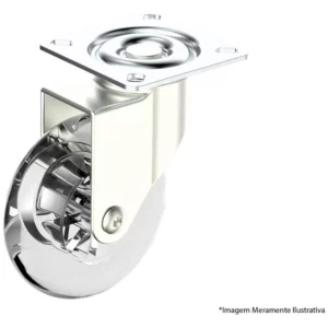 Rodizio Soprano Pratice Transp Sem Freio 050mm - Soprano - Imagem 1