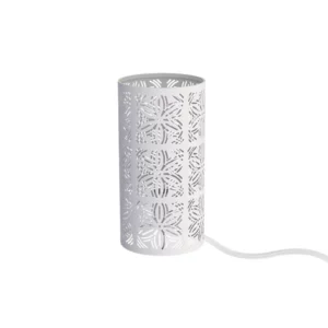 Abajur Taschibra Flora 1xe27 Branco Fosco