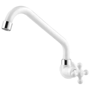 Torneira Cozinha Abs B.lga Par Branco C23 Maruja 1130802 Bl - Imagem 1