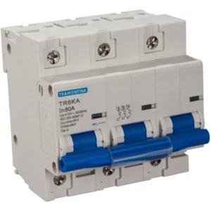 Disjuntor Tr6ka 3 P 80 a Curva C - Tramontina - Imagem 1