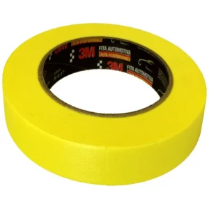 Fita Crepe Automotiva 3m 18mm X 40m Alta Performance com 12 Peças - Imagem 1