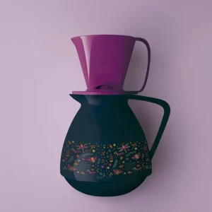 Conjunto Bule e Suporte para Coador Amábile Bosque Marinho - Mor