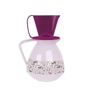 Conjunto Bule e Suporte para Coador Amábile Bosque Lavanda - Mor