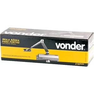 Mola Aérea para Porta, Prata, Potência 3, Vonder Vdo1887 - Imagem 3