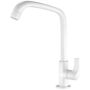 Torneira para Cozinha de Mesa Branca Fitt 1167 F61