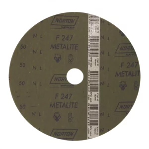 Disco de Fibra Metalite F224 Grão 50 180x22mm - Norton - Imagem 3