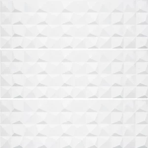 Revestimento Esmaltado Retificado Plier Acetinado Branco 30x90cm - Imagem 3