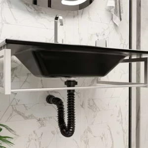 Sifão Sanfonado Universal Preto - Imagem 3