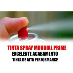 Tinta Spray para Alta Temperatura Aluminio 400ml Mundial Prime - Imagem 5
