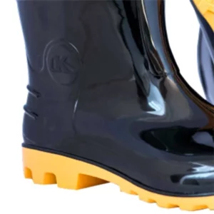 Bota Pvc Cano Médio Safety Boots Preta Tamanho 42 - Imagem 3