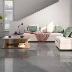 Porcelanato Polido Brilhante Retificado Manhattan Gray Cinza 72x72cm - Imagem 4