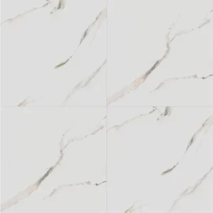 Porcelanato Polido Brilhante Retificado Carrara Gold Branco 91x91cm - Imagem 3
