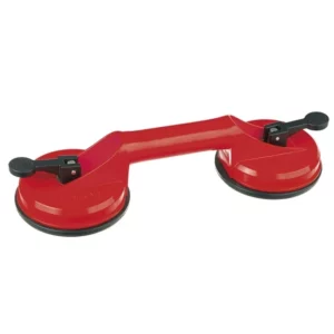 Ventosa Dupla 50kg Vermelha - Imagem 1