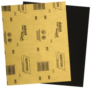 Folha de Lixa água T223 Grão 80 - Norton - Imagem 3