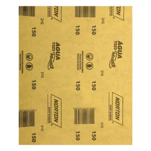 Folha de Lixa água T223 Grão 150 - Norton - Imagem 3