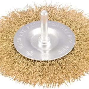 Escova Circular 4" X 1/2" Haste de 1/4", Vonder Vdo2757 - Imagem 1