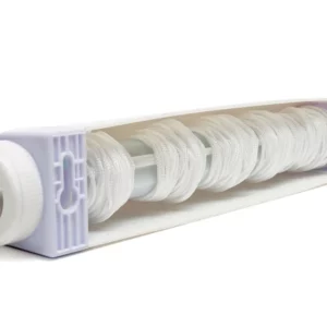 Varal Automático em Poliestireno com 5 Cordas de 4,1 Metros Branco - Imagem 3